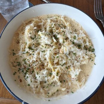 Even Coast - The crab bucatini... incredible!  Everyone should order this! - Seafood Near Me - Dallas, Texas