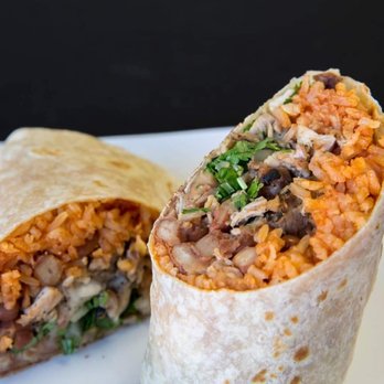 La Chingada - Burritos choice a meet rice chesse beans onion cilantro sauce - Burgers Near Me - Oceano, California La Chingada - Burritos choice a meet rice chesse beans onion cilantro sauce - Burgers Near Me - Oceano, California