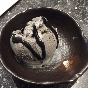 Sushi Murayama - Black sesame gelato - Sushi Bars Near Me - Honolulu, Hawaii