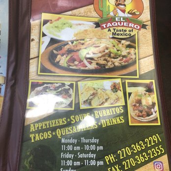 El Taquero Mexican Restaurant - Menu - Desserts Near Me - Lexington, Kentucky