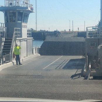 Ryer Island Ferry - First in line - Local Flavor Near Me - Rio Vista, California