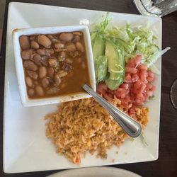 Los Tres Potrillos - Charro beans and rice