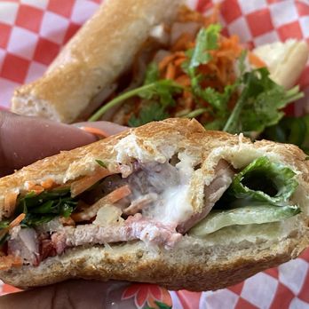 Cafe Aroma - Chinese BBQ Pork Sandwich - Coffee & Tea Near Me - Manteca, California