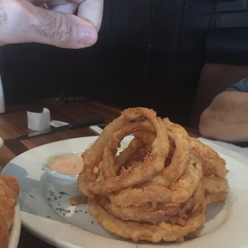 Cheddar's Scratch Kitchen - The stack was this high of onion rings! - Comfort Food Near Me - Camden, Delaware