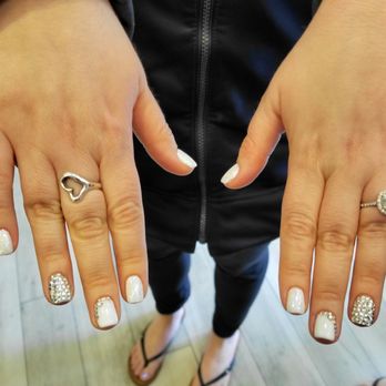 Orchard Nails - Bride-to-be's nails - Nail Salons Near Me - Corona, California Orchard Nails - Bride-to-be's nails - Nail Salons Near Me - Corona, California