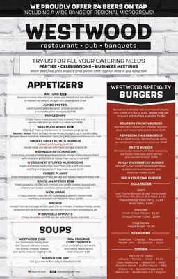 Menu photo 4 Westwood Restaurant and Pub Westfield, MA Menu photo 4 Westwood Restaurant and Pub Westfield, MA