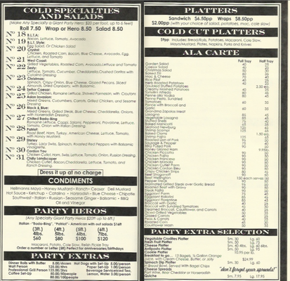 Menu photo 3 Greenway Delicatessen Greenlawn, NY Menu photo 3 Greenway Delicatessen Greenlawn, NY