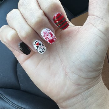 Goda Nail Spa - Halloween nails - Nail Salons Near Me - Tamarac, Florida