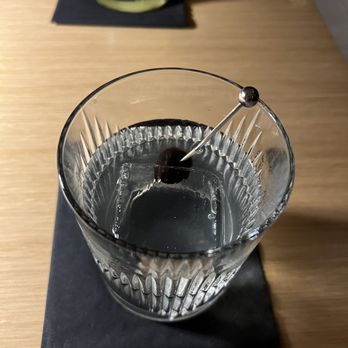 Katami - Ume clarified milk punch - Sushi Bars Near Me - Houston, Texas Katami - Ume clarified milk punch - Sushi Bars Near Me - Houston, Texas