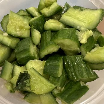 Special Hainan Chicken - Cucumber salad - Chinese Near Me - Millbrae, California