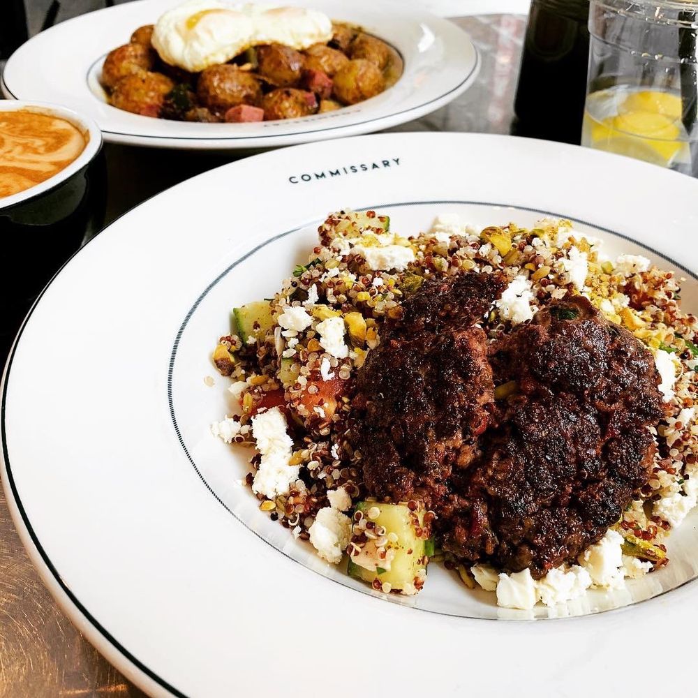 Commissary - Butcher's hash and quinoa salad - Bakeries Near Me - Dallas, Texas Commissary - Butcher's hash and quinoa salad - Bakeries Near Me - Dallas, Texas