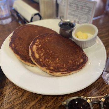 Cafe Pasqual's - Whole wheat pancakes - Vegetarian Near Me - Santa Fe, New Mexico