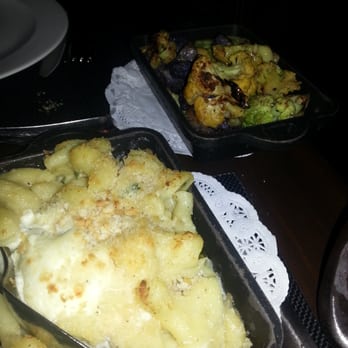 DK Restaurant - The sides: crab mac n cheese and roast cauliflowers - Steakhouses Near Me - New York, New York DK Restaurant - The sides: crab mac n cheese and roast cauliflowers - Steakhouses Near Me - New York, New York