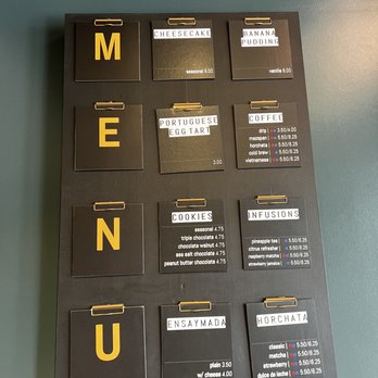 Paderia Bakehouse - Menu as of 1/15/23 - Bakeries Near Me - Irvine, California