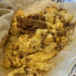 Chorizo and egg Chorizo and egg