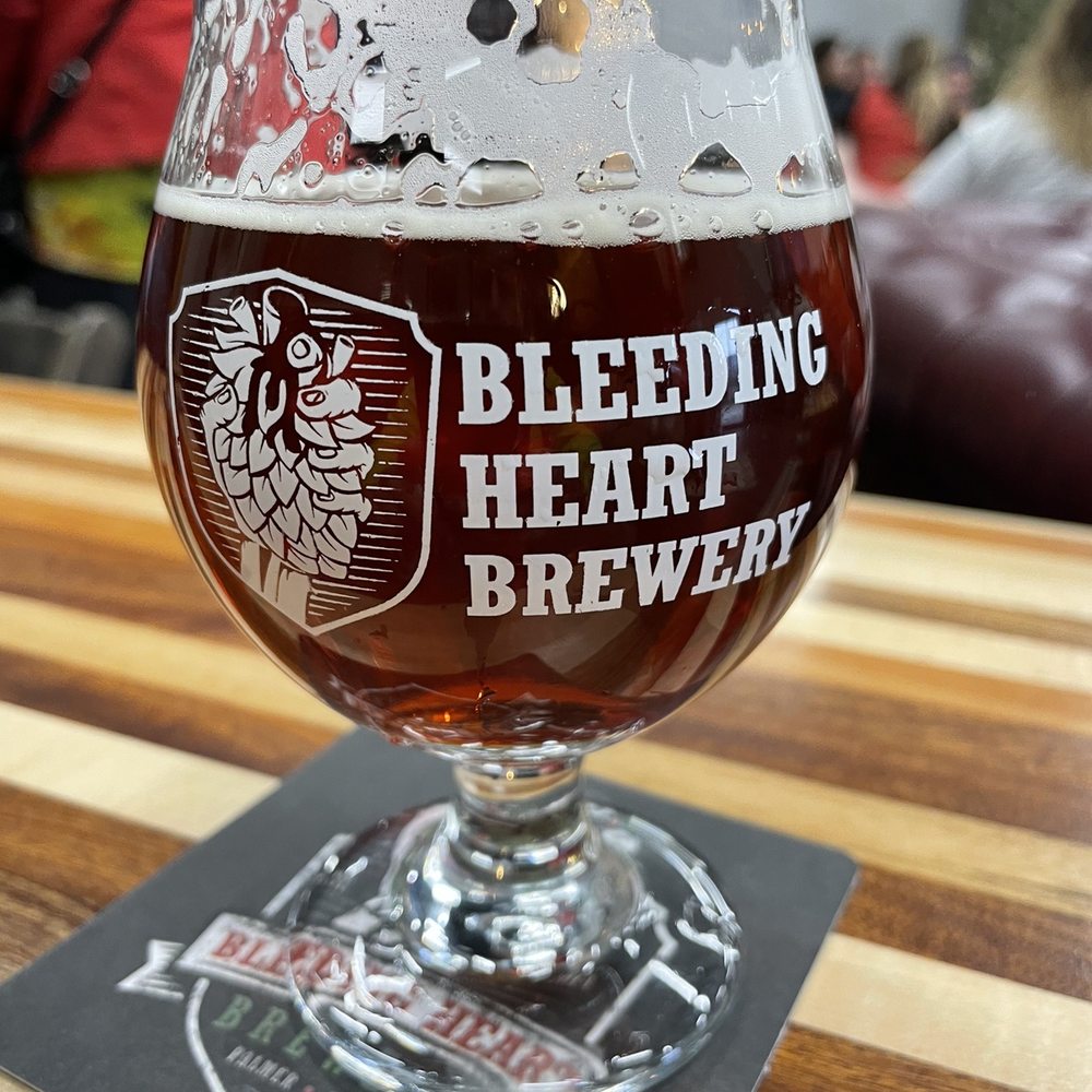 Bleeding Heart Brewery - Mass Appeal Amber - Breweries Near Me - Palmer, Alaska