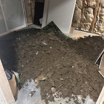 Chuy's Plumbing - This was all the dirt excavated - Plumbing Near Me