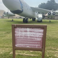 B47 and plaque.