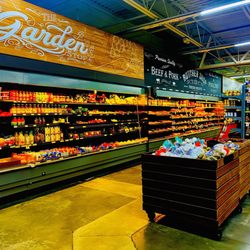 SunStop Market - They have a full grocery inside with fresh produce...