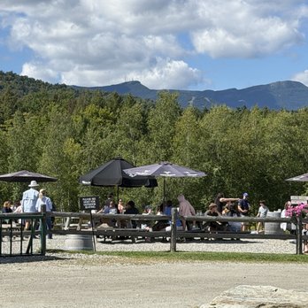Von Trapp Brewing Bierhall Restaurant - Outside Seating - Austrian Near Me - Stowe, Vermont Von Trapp Brewing Bierhall Restaurant - Outside Seating - Austrian Near Me - Stowe, Vermont
