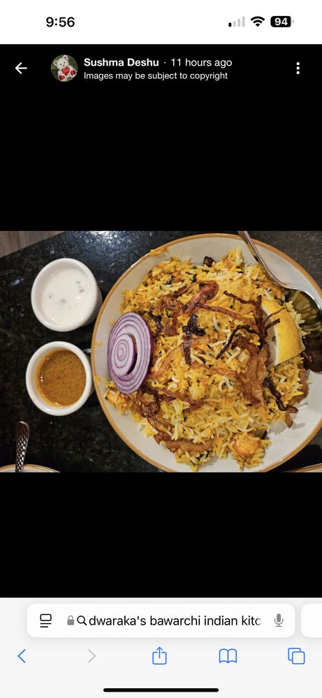 Dwaraka’s Bawarchi Indian Kitchen