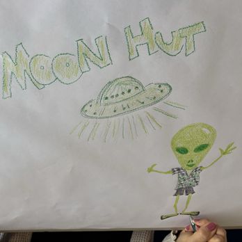 Moon Hut Restaurant - Doodling. - New American Near Me - Cape Canaveral, Florida Moon Hut Restaurant - Doodling. - New American Near Me - Cape Canaveral, Florida