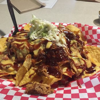 The Shed - The Pulled Pork Nachos! A MUST HAVE!!!! Soooo good. - Pizza Near Me - Salado, Texas The Shed - The Pulled Pork Nachos! A MUST HAVE!!!! Soooo good. - Pizza Near Me - Salado, Texas