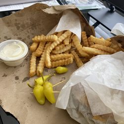 DBL Cheese Burger & Large Fries