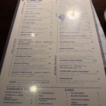 The Brass Onion - Menu - Comfort Food Near Me - Overland Park, Kansas The Brass Onion - Menu - Comfort Food Near Me - Overland Park, Kansas