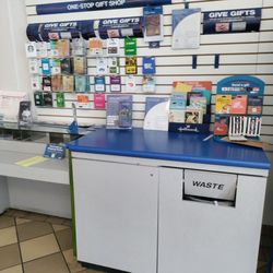 United States Post Office - Gift cards and postal customer work space