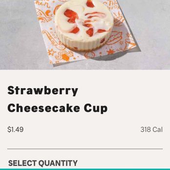 Popeyes Louisiana Kitchen - This was the strawberry cheesecake I ordered but I got a strawberry and cheese pie instead. Still a sweet treat! :) - Chicken Wings Near Me - Davie, Florida