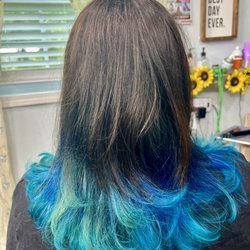 Stylist Inside - Haircut and color, mermaid hair