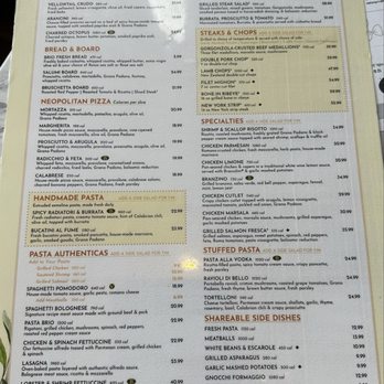 Brio Italian Grille - Menu - Italian Near Me - Rancho Cucamonga, California Brio Italian Grille - Menu - Italian Near Me - Rancho Cucamonga, California