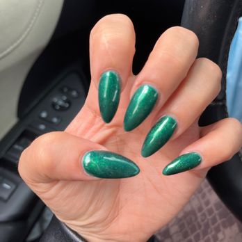 Rose Nails & Spa - She didn't even paint The root of the nail. Then they make u Feel bad for complaining. Smh - Nail Salons Near Me - Whittier, California