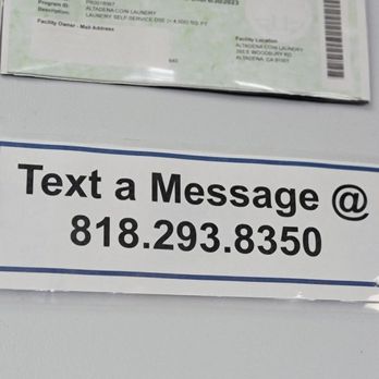 Altadena Coin Laundry - This is the phone number that never rsponds... - Laundromat Near Me - Pasadena, California