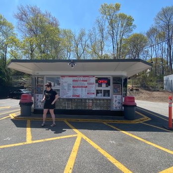 Dairy Witch Ice Cream - two people standing in front of a food truck - Ice Cream & Frozen Yogurt Near Me - Salem, Massachusetts