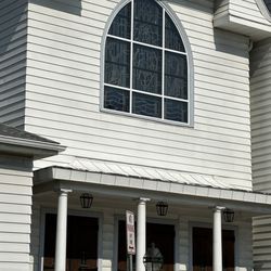 Old Mystic - Church front