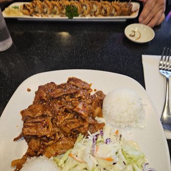 Happy Teriyaki - Spicy Pork Teriyaki - Japanese Near Me - Stanwood, Washington