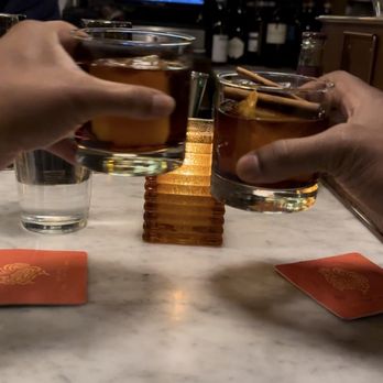 Osteria Morini - Smoked old fashioned - Italian Near Me - Washington, DC, District of Columbia
