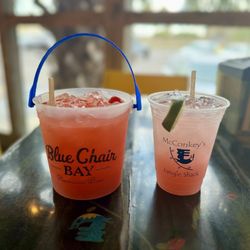 "Sunset Sail" and "St. Pierre Paloma"