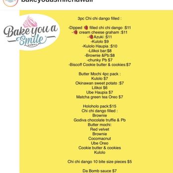 Bake You A Smile Hawaii - Desserts Near Me - Aiea, Hawaii