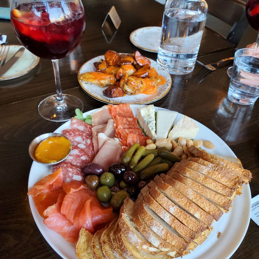 Woodblock - CHARCUTERIE BOARD And HAPPY HOUR WINGS and SANGRIA - Cocktail Bars Near Me - Redmond, Washington Woodblock - CHARCUTERIE BOARD And HAPPY HOUR WINGS and SANGRIA - Cocktail Bars Near Me - Redmond, Washington