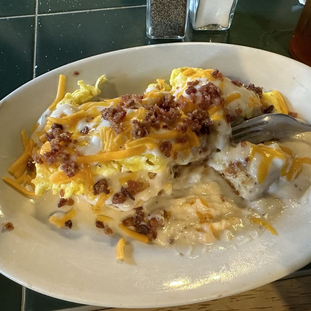 Corner Stone Café - Biscuit Stack - Breakfast & Brunch Near Me - Ellijay, Georgia