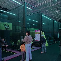 Urban Air Trampoline and Adventure Park - Dodge ball and basketball