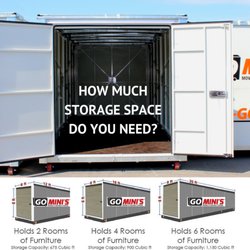 Go Minis of Putnam and Dutchess County - We have different size containers to suit your needs and budget. We even have the BIGGEST 20-foot containers!