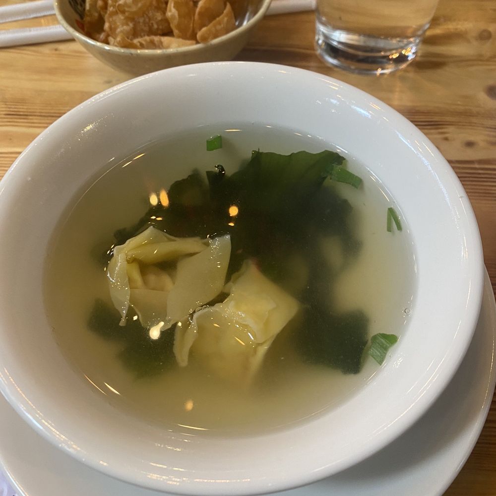 Mann Sarka - Wonton soup - Asian Fusion Near Me - Floral Park, New York Mann Sarka - Wonton soup - Asian Fusion Near Me - Floral Park, New York