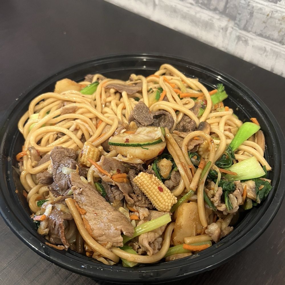 Mongolian Noodles Mongolian Noodles