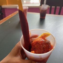 Frozen mango treat Frozen mango treat