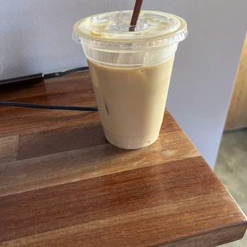 Falcon Coffee Bar - Iced vanilla latte - Coffee & Tea Near Me - Nashville, Tennessee