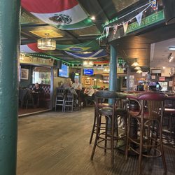 Molly Malones - Bar on the right, picture shows most of the main room